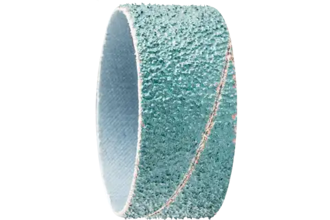 Zirkon abrasive spiral band GSB cylindrical dia. 51x25 mm Z40 for high stock removal on steel 1