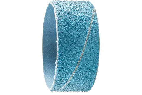 Zirkon abrasive spiral band GSB cylindrical dia. 51x25 mm Z60 for high stock removal on steel 1