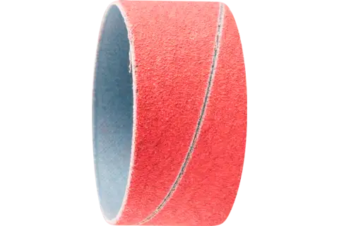 ceramic oxide grain abrasive spiral band GSB cylindrical dia. 60x30mm CO-COOL120 for maximum stock removal on stainless steel 1