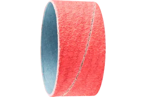ceramic oxide grain abrasive spiral band GSB cylindrical dia. 60x30mm CO-COOL80 for maximum stock removal on stainless steel 1