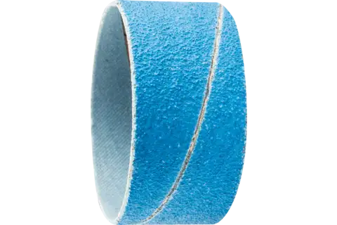 Zirkon abrasive spiral band GSB cylindrical dia. 60x30mm Z-COOL80 for cool grinding on stainless steel 1