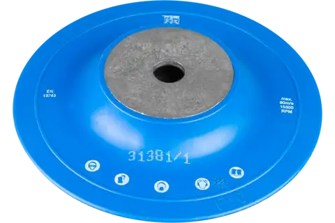 backing pad with clamping nut dia. 100 GT M10 for angle grinders 100 1