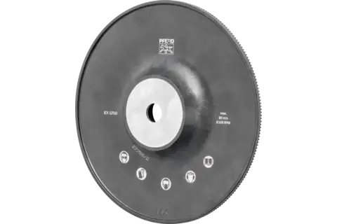 high-performance backing pad with clamping nut dia. 180 H-GT180 M14 for angle grinders 180 1
