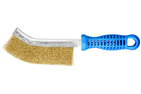 Brosse à main arquée HBG 1 rang, fil d'acier Ø 0,30