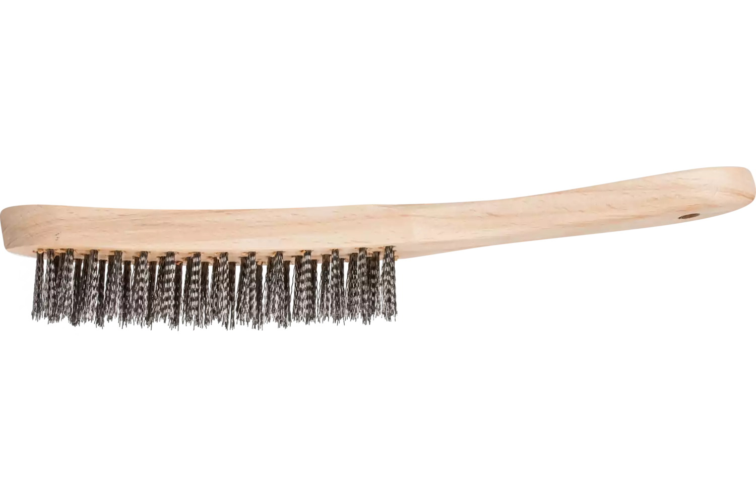 scratch brush HBU 3 rows stainless steel wire dia. 0.30 suitable for general use 1