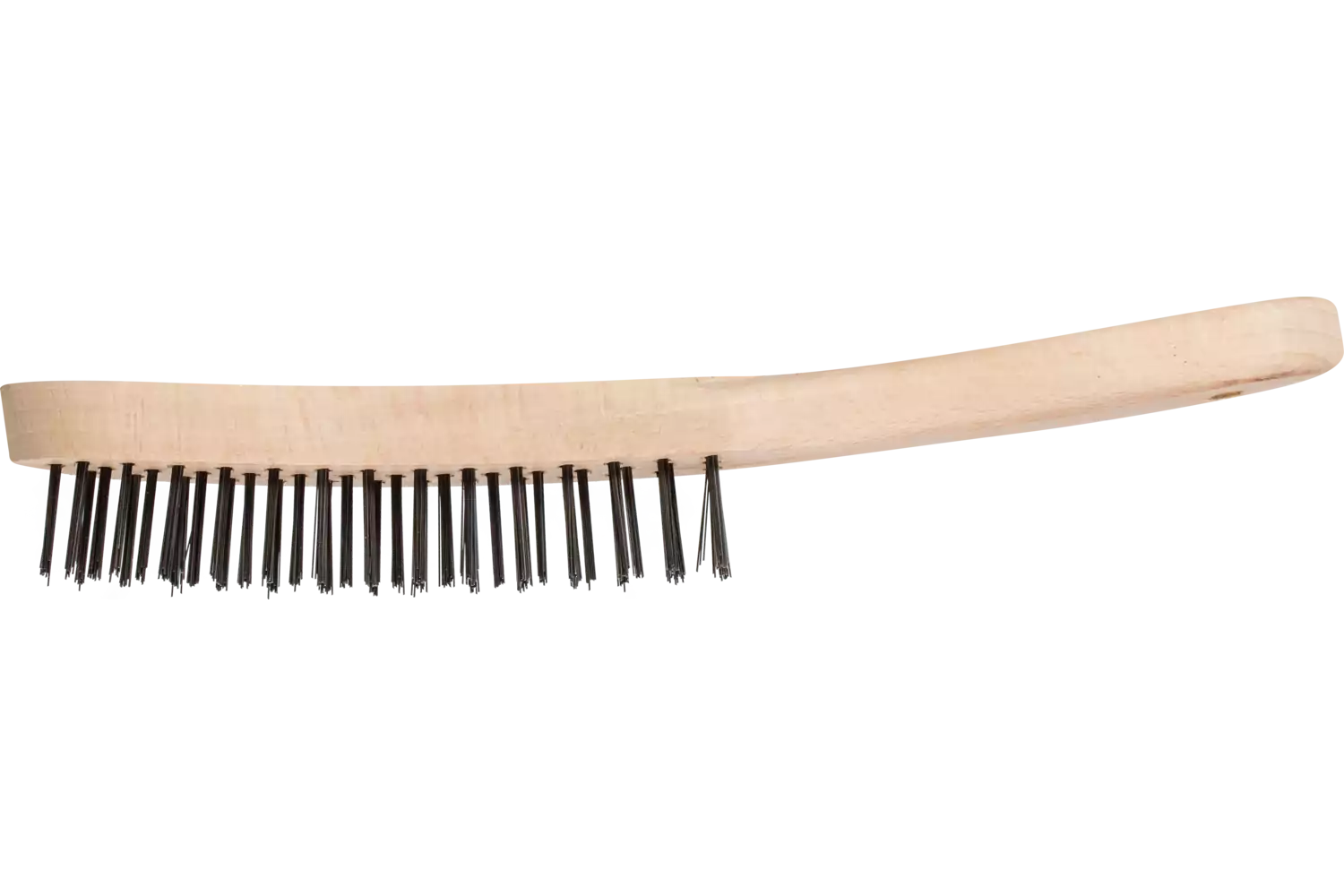 Cepillo manual HBU, 3 hileras, alambre de acero Ø 0,35 mm, uso universal (10) 1