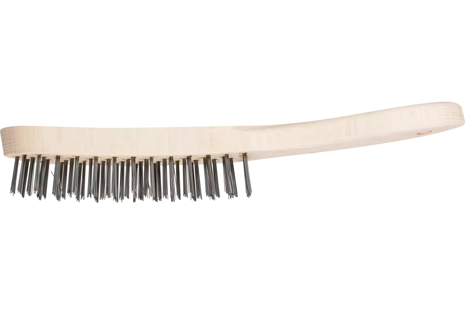 Scratch brush HBU 4 rows steel wire dia. 0.35 mm suitable for general use 1