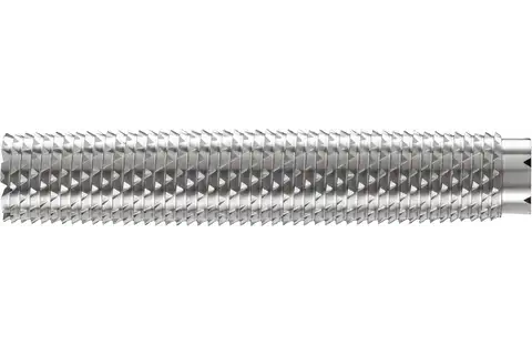 Hardmetalen vijl rond Ø 10,0x50 mm 8 tanden/cm, voor staal, staalsoorten >54 HRC 1