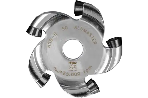 High-performance milling disc ALUMASTER dia. 49 mm for angle/straight grinders work on aluminium HICOAT