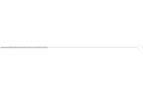 Innenbürste IBU Ø3x100mm mit Öse Edelstahl-Draht-Ø0,10 1