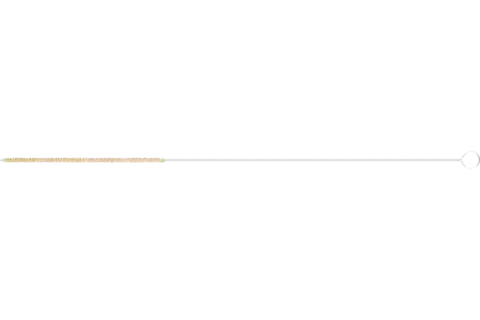 Écouvillon IBU Ø 3x100 mm avec œillet en fil de laiton Ø 0,10 1