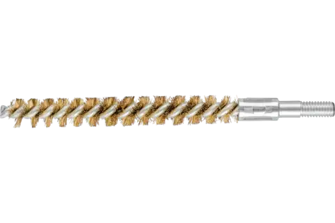 Cepillo limpiatubos sin trenzar IBU Ø 10x80 mm M6, alambre de latón Ø 0,15 1