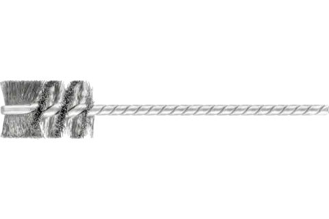 Spazzola per interni IBU Ø 16x25 mm, gambo Ø 3,2 mm, filo d’acciaio inossidabile Ø 0,12 1