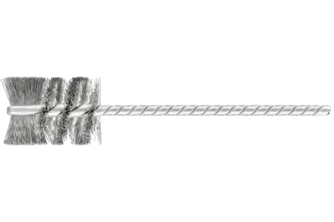 Spazzola per interni IBU Ø 19x25 mm, gambo Ø 3,2 mm, filo d’acciaio inossidabile Ø 0,12 1