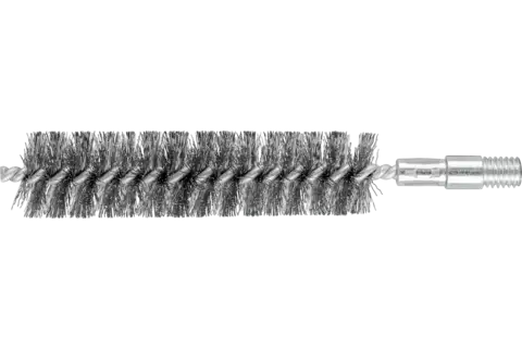 tube brush IBU dia. 25x100mm thread 3/8" BSW stainless steel wire dia. 0.20 1