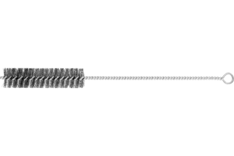 Cepillo limpiatubos IBU Ø 25x100 mm con ojal, alambre de acero inoxidable Ø 0,15 1