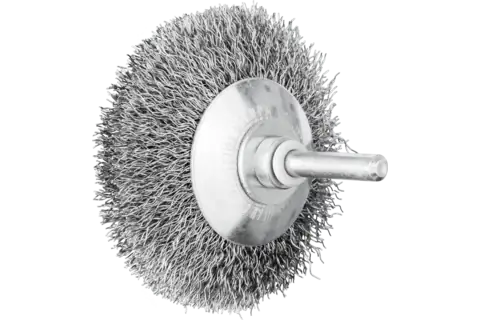 Brosse conique non torsadée KBU Ø 70x10 mm, tige Ø 6 mm, fil d'acier Ø 0,30 1