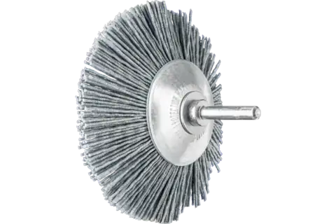 Brosse conique non torsadée KBU Ø 95x10 mm, tige Ø 6 mm, filament SiC Ø 1,10 mm, grain 120 1