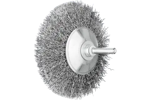 Brosse conique non torsadée KBU Ø 95x10 mm, tige Ø 6 mm, fil d'acier Ø 0,30 1