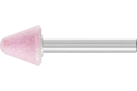 Mola abrasiva STEEL EDGE a cono Ø 16x16 mm, gambo Ø 6 mm A60 per acciaio e fusioni d’acciaio 1