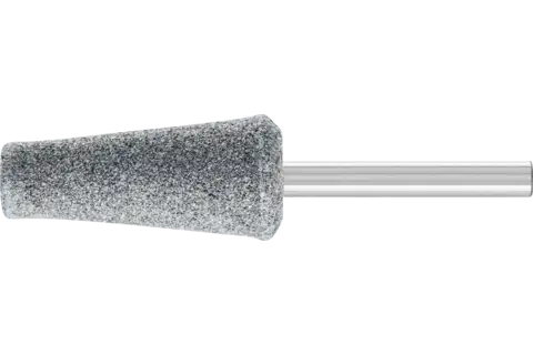 Meule sur tige CAST EDGE, conique Ø 16x45 mm, tige Ø 6 mm SIC46 pour fonte grise et fonte à graphite sphéroïdal 1