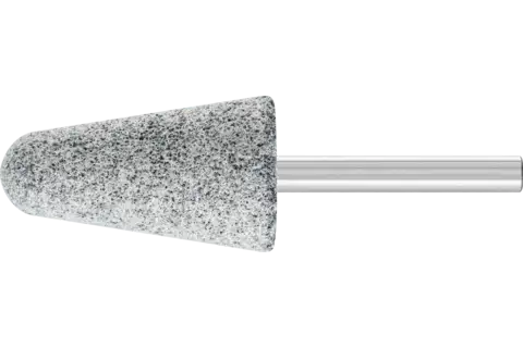 Mola abrasiva CAST EDGE cono Ø 25x45 mm gambo Ø 6 mm SIC30 per ghisa grigia e sferoidale 1