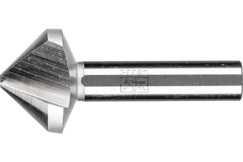 HSS conical and deburring countersink 90 ° dia. 31 mm shank dia. 12 mm DIN 335 C 3-surface shaft 1