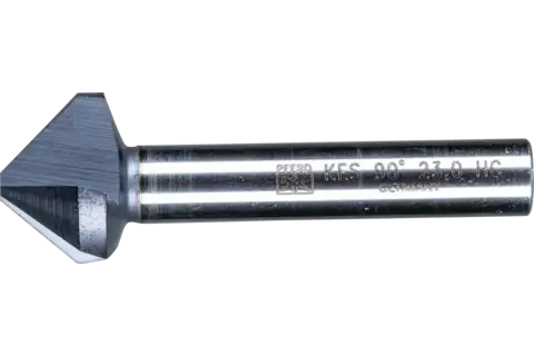 Avellanador y avellanador cónico HSS 90° Ø 23 mm, mango Ø 10 mm DIN 335 C con recubrimiento HICOAT 1
