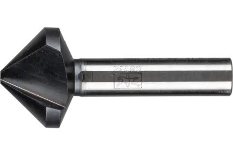 HSS conical and deburring countersink 90 ° dia. 31 mm shank dia. 12 mm DIN 335 C HICOAT 3-surface shaft 1