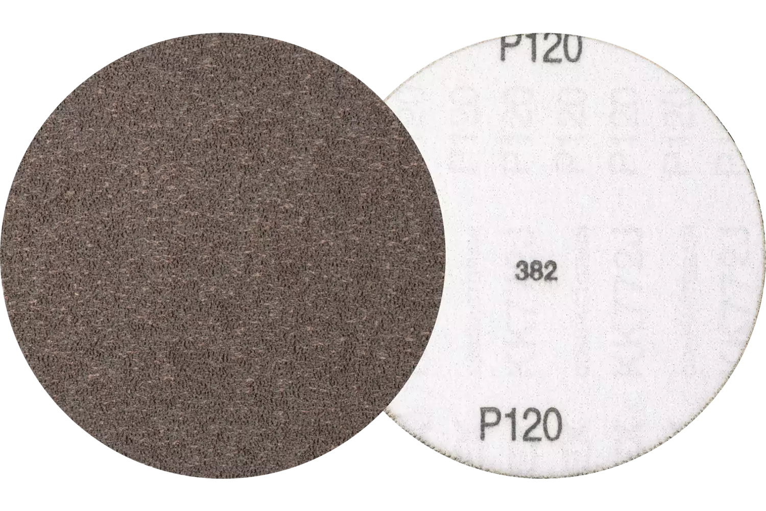 Disco velcrato granulo agglomerato KR Ø 125 mm A120 CK per finitura con smerigliatrice angolare 1