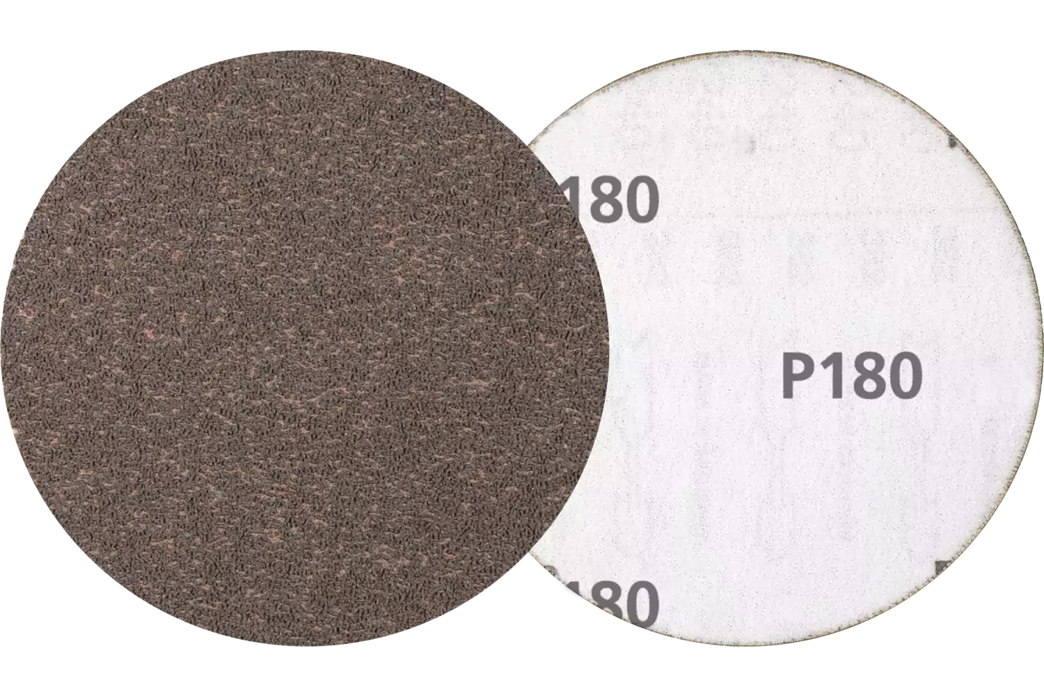 Disco velcrato granulo agglomerato KR Ø 125 mm A180 CK per finitura con smerigliatrice angolare