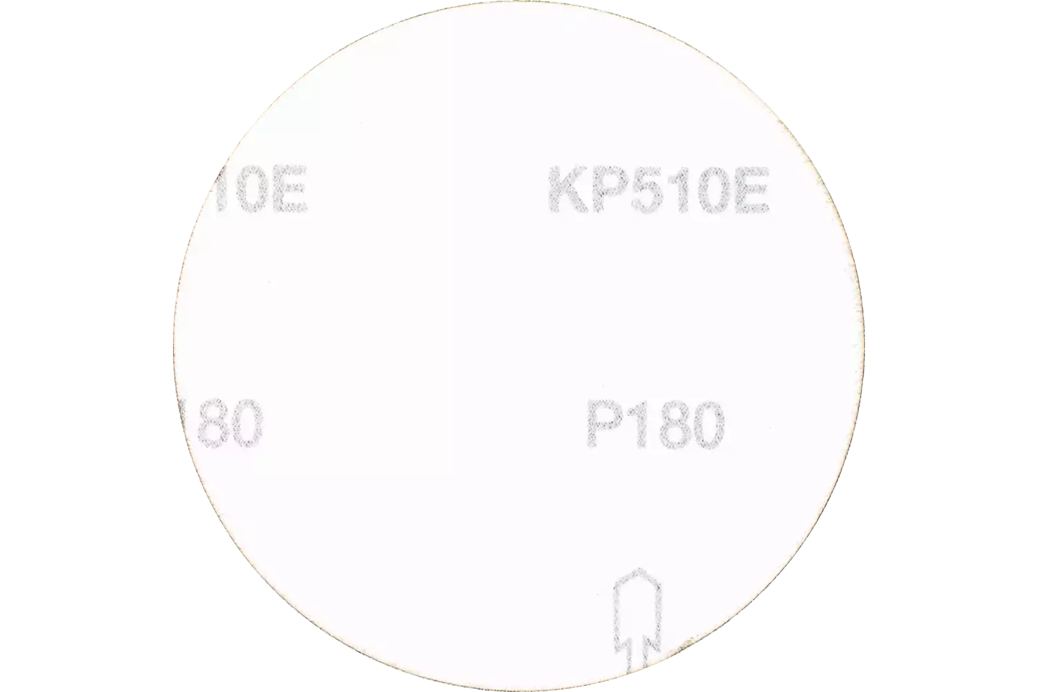 Disco velcrato universale, corindone KR Ø 125 mm A180 per smerigliatrice angolare 3