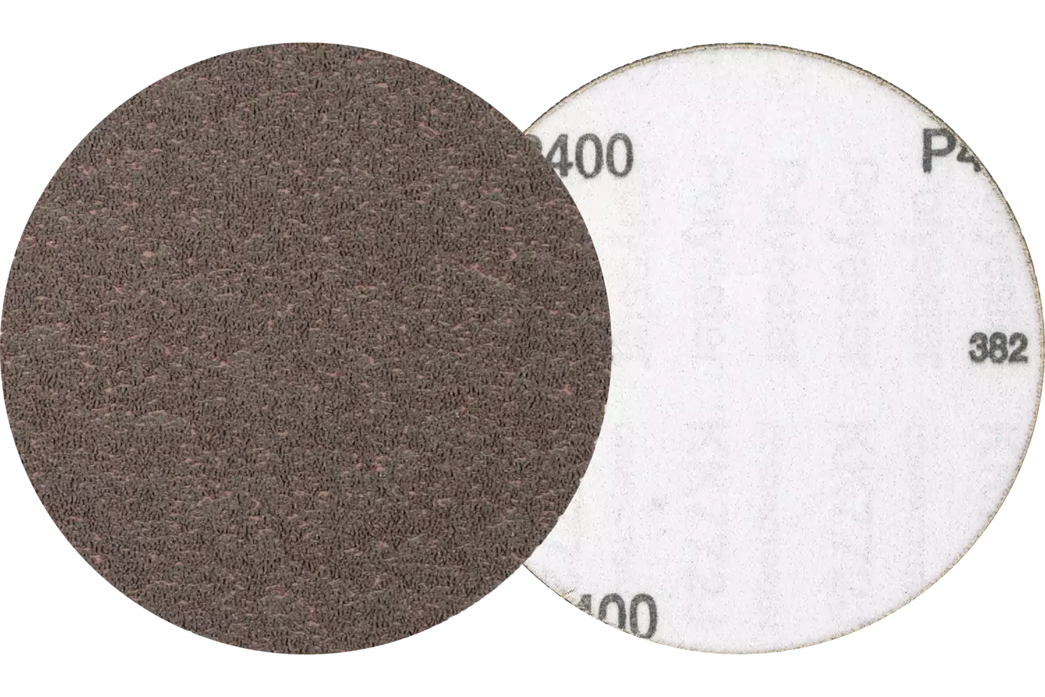 Disque abrasif auto-agrippant à grain compact KR Ø 125 mm A400 CK pour ponçage fin avec meuleuse d'angle
