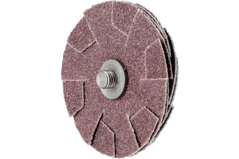Overlap slotted disc