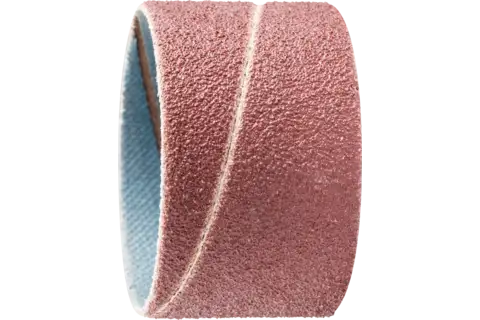 Abrasive spiral bands cylindrical