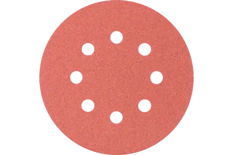 universal aluminium oxide Velcro-backed abrasive disc KSS dia. 125 A150 8 extraction holes for eccentric orbital sanders 2