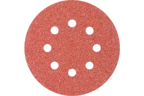 universal aluminium oxide Velcro-backed abrasive disc KSS dia. 125 A40 8 extraction holes for eccentric orbital sanders 2