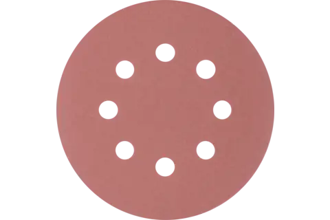 universal aluminium oxide Velcro-backed abrasive disc KSS dia. 125 A400 8 extraction holes for eccentric orbital sanders 2