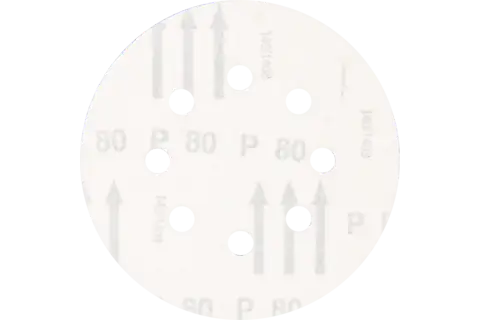 universal aluminium oxide Velcro-backed abrasive disc KSS dia. 125 A80 8 extraction holes for eccentric orbital sanders 3