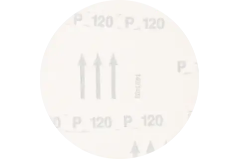 universal aluminium oxide Velcro-backed abrasive disc KSS dia. 125 A120 without extraction holes for eccentric orbital sanders 3