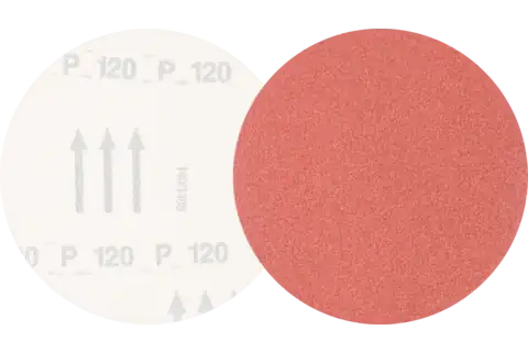 universal aluminium oxide Velcro-backed abrasive disc KSS dia. 125 A120 without extraction holes for eccentric orbital sanders 1