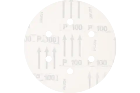 universal aluminium oxide Velcro-backed abrasive disc KSS dia. 150 A100 6 extraction holes for eccentric orbital sanders 3