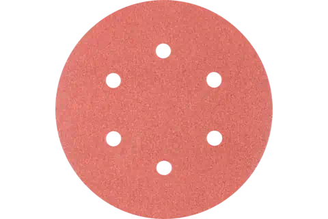 universal aluminium oxide Velcro-backed abrasive disc KSS dia. 150 A120 6 extraction holes for eccentric orbital sanders 2