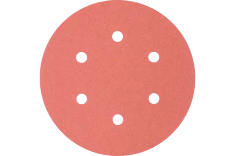 universal aluminium oxide Velcro-backed abrasive disc KSS dia. 150 A180 6 extraction holes for eccentric orbital sanders 2