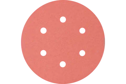 universal aluminium oxide Velcro-backed abrasive disc KSS dia. 150 A240 6 extraction holes for eccentric orbital sanders 2