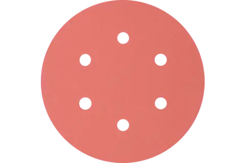 universal aluminium oxide Velcro-backed abrasive disc KSS dia. 150 A320 6 extraction holes for eccentric orbital sanders 2