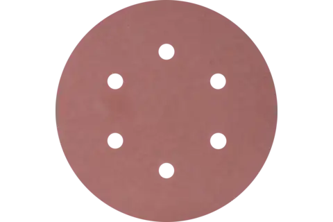 universal aluminium oxide Velcro-backed abrasive disc KSS dia. 150 A400 6 extraction holes for eccentric orbital sanders 2