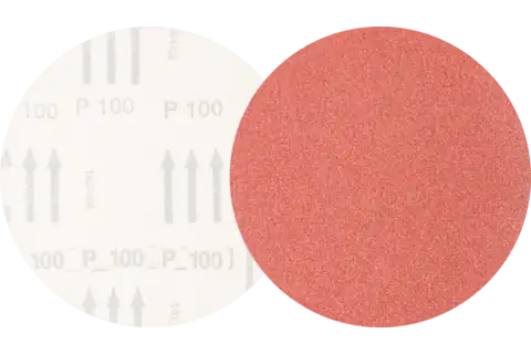 universal aluminium oxide Velcro-backed abrasive disc KSS dia. 150 A100 without extraction holes for eccentric orbital sanders 1