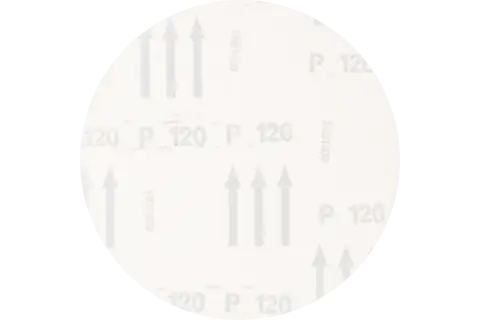 universal aluminium oxide Velcro-backed abrasive disc KSS dia. 150 A120 without extraction holes for eccentric orbital sanders 3