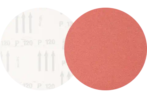 universal aluminium oxide Velcro-backed abrasive disc KSS dia. 150 A120 without extraction holes for eccentric orbital sanders 1